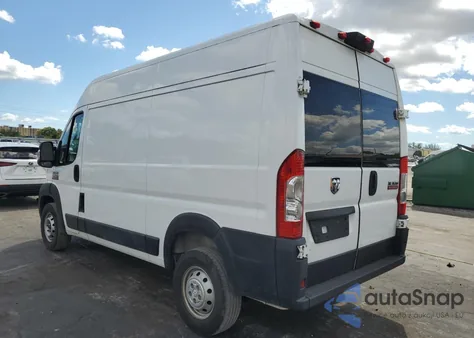 2019 Ram Promaster 2500 2500 High z USA, uszkodzony, nr VIN 3C6TRVCG4KE502312